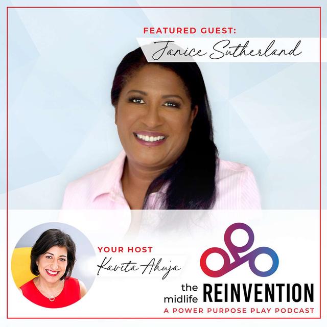 #73. On the Power Trifecta! Women of Color Over 50, with Janice Sutherland - podcast episode cover