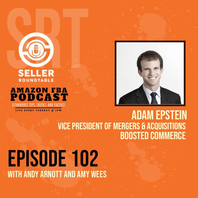 Acquiring and Accelerating Growth of eCommerce businesses - Amazon Business Tips with Adam Epstein - Part 1 - podcast episode cover