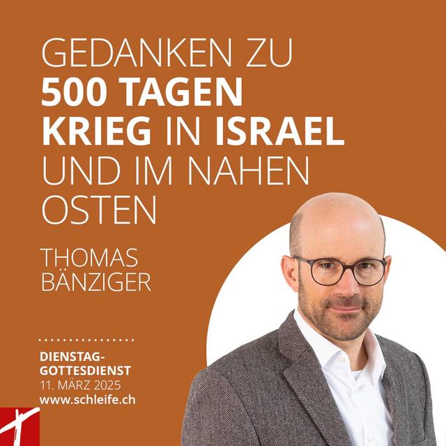 20250311 «Gedanken zu 500 Tagen Krieg in Israel und im Nahen Osten» - podcast episode cover