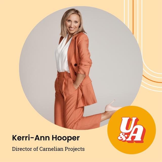 “When There's No Plan-B, You Just Have to Do It,” Kerri-Ann Hooper, Director of Carnelian Projects - podcast episode cover