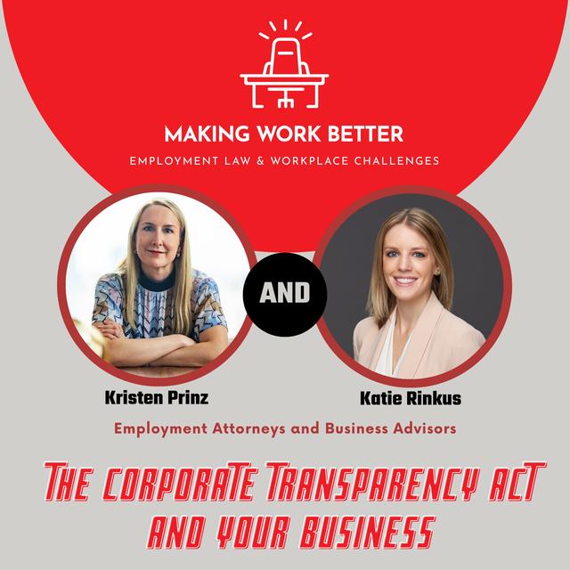 Ep. 12 – The Corporate Transparency Act and Your Business - podcast episode cover