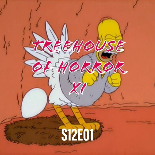 216) S12E01 (Treehouse of Horror XI) - podcast episode cover