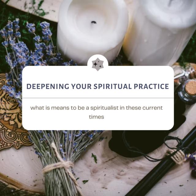 Deepening Your Spiritual Practice - podcast episode cover
