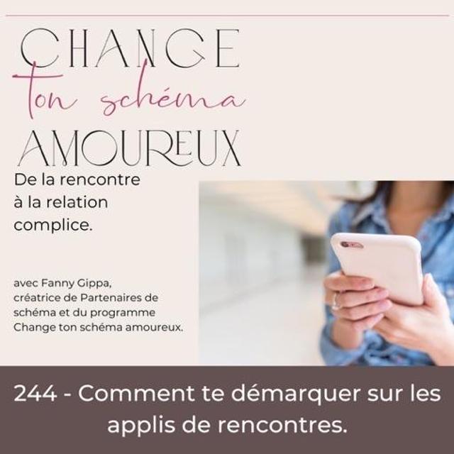 244 - Comment te démarquer sur les applis de rencontres - podcast episode cover