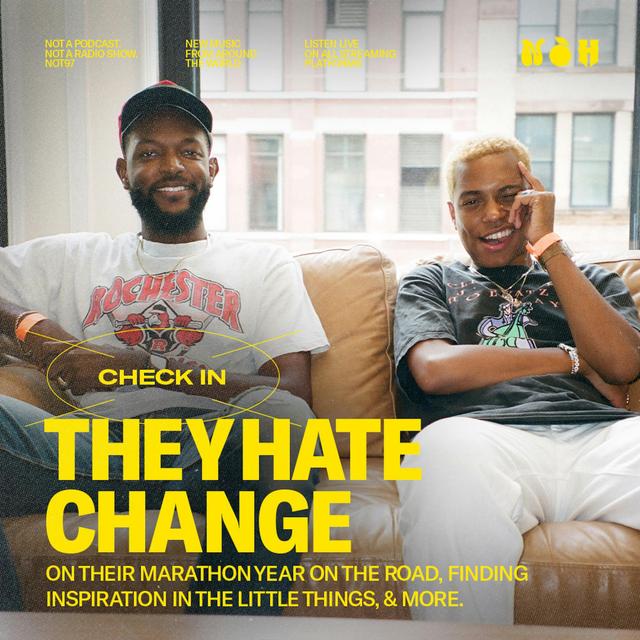 They Hate Change Interview: Life on the Road, Inspiration, New Music, and more - podcast episode cover