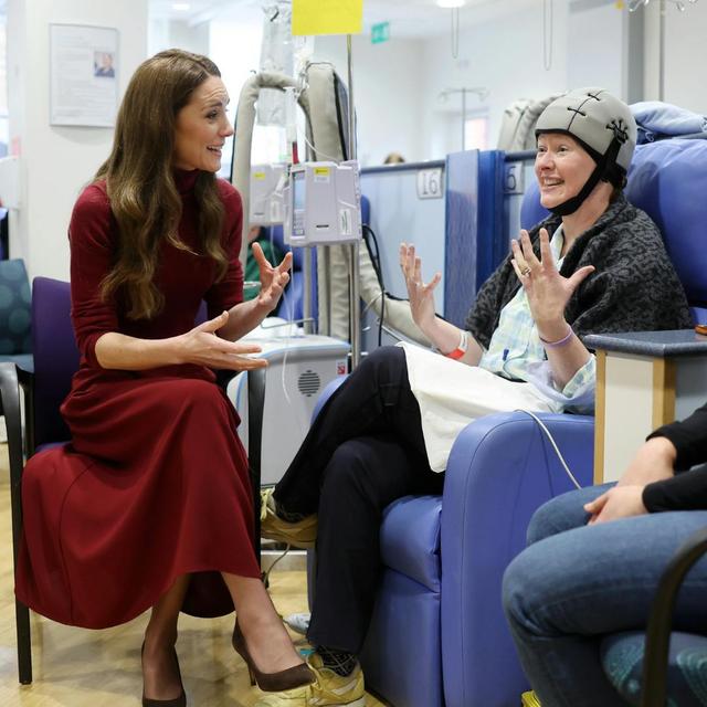 Kate shares details of her cancer journey on poignant hospital visit - podcast episode cover