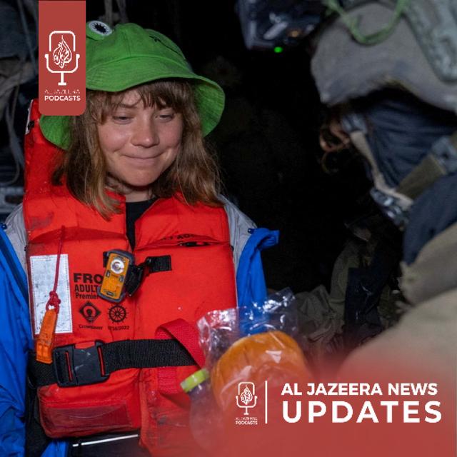 Israel intercepts Gaza-bound aid ship, Protests in Los Angeles over migrant raids - podcast episode cover