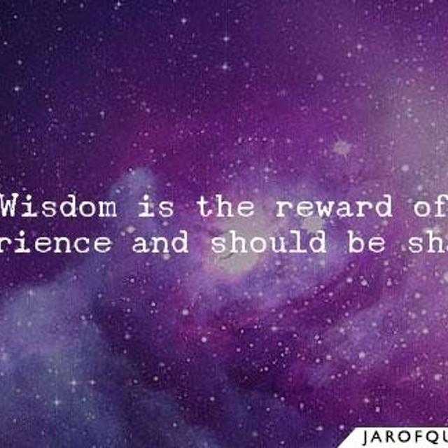 Sharing experience for wisdom. - podcast episode cover