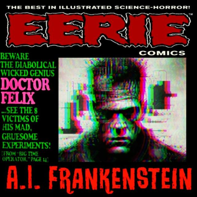Show sample for 10/16/23: A.I. FRANKENSTEIN W/ DR. CHRISTOPHER MACKLIN - podcast episode cover