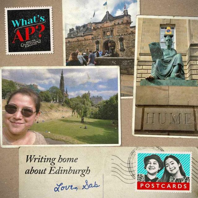 Writing home about Edinburgh | Postcards - podcast episode cover