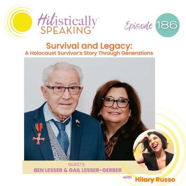 Ep186 - Survival and Legacy: A Holocaust Survivor's Story Through Generations - podcast episode cover