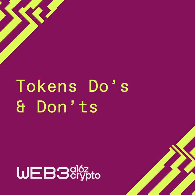 Token Do's and Don'ts - podcast episode cover