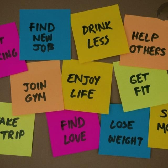 Don't give up on those new year goals - podcast episode cover