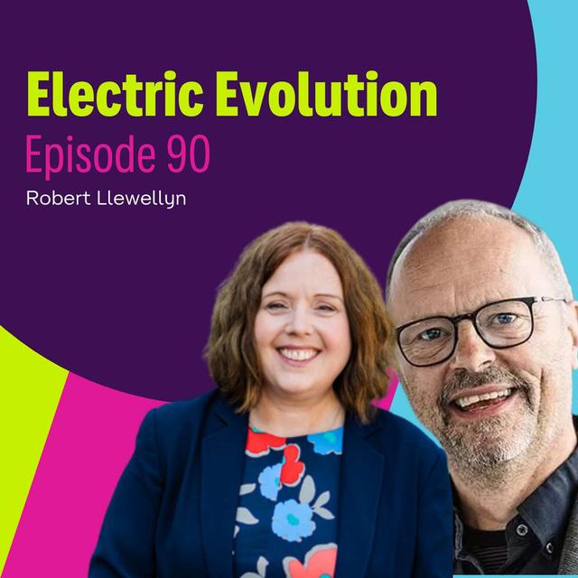 Episode 90: Liz Allan and Robert Llewellyn - From Red Dwarf to the Vision for a More Sustainable Future - podcast episode cover