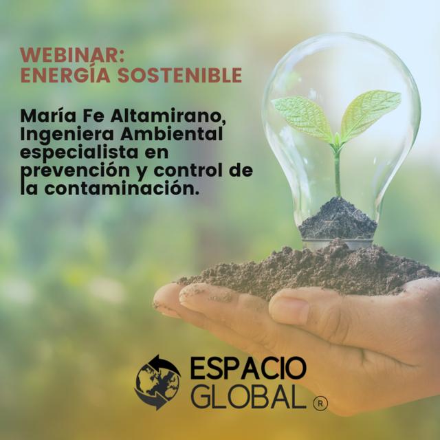 Webinar: Energía sostenible - podcast episode cover