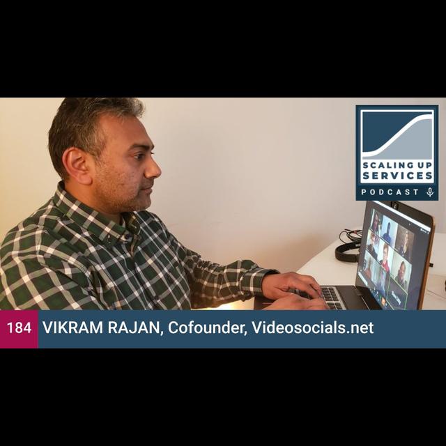 Vikram Rajan, Co-founder, Videosocials.net - podcast episode cover