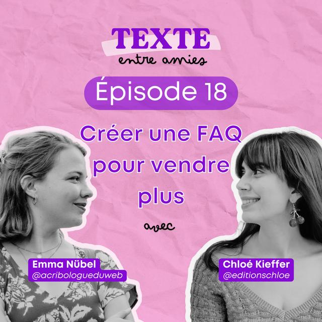 #18 - Créer une FAQ pour vendre plus - podcast episode cover