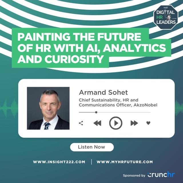 Painting the Future of HR with AI, Analytics and Curiosity (an Interview with Armand Sohet) - podcast episode cover