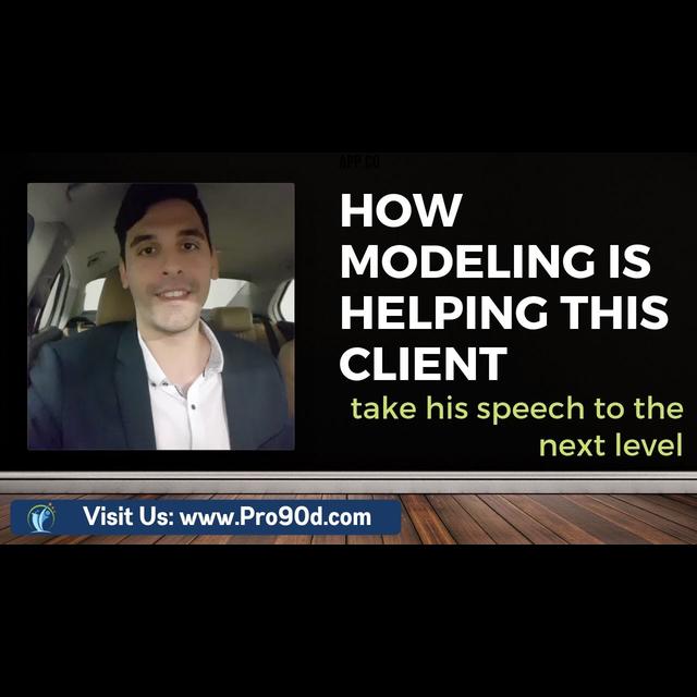 How to Stop Stuttering Update - How Modeling Helps This Client Take It to the Next Level - podcast episode cover