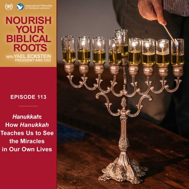 How Hanukkah Teaches Us to See the Miracles in Our Own Lives - podcast episode cover