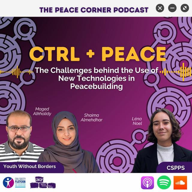 The Challenges behind the Use of New Technologies in Peacebuilding (S08 E02) - podcast episode cover