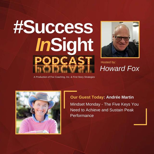 Andrée Martin, MINDSET MONDAY - The Five Key You Need to Achieve and Sustain Peak Performance - podcast episode cover