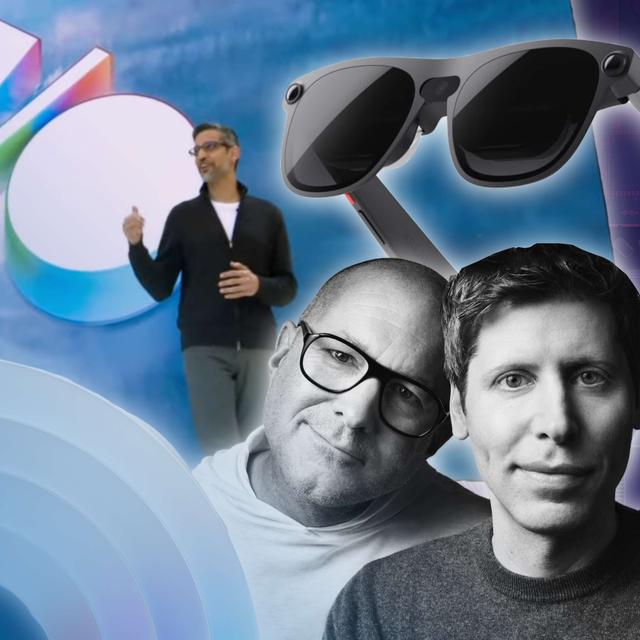 OpenAI and Jony Ive Join Forces, Google I/O Highlights, Hands-On with Android XR Smart Glasses - podcast episode cover