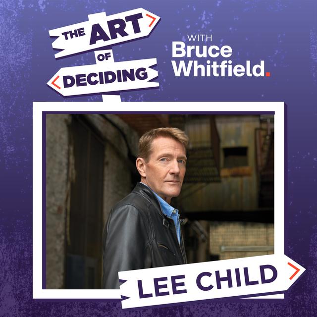 Lee Child - best-selling creator of Jack Reacher - podcast episode cover