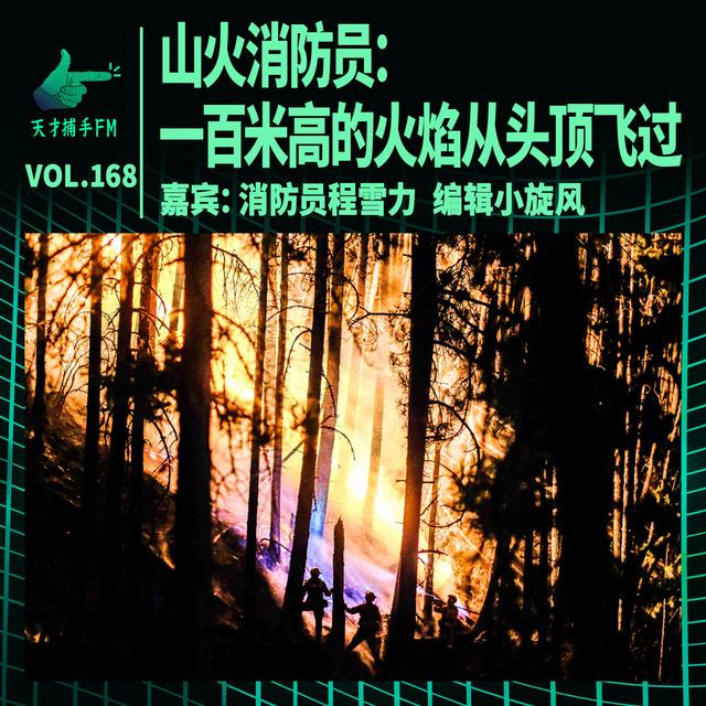 山火消防员：一百米高的火焰从头顶飞过｜天才职业168 - podcast episode cover