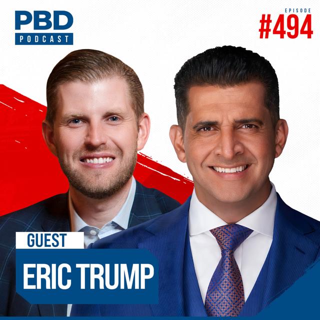 Trump Rogan Interview, Beyonce & Kamala Rally, Doug Emoff Allegations w/ Eric Trump | PBD Podcast | Ep. 494 - podcast episode cover