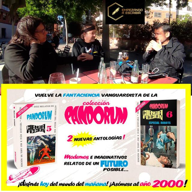 ESPECIAL SANT JORDI - Charla miscelánea y verkami de Pandorum 5 y 6 en marcha - podcast episode cover