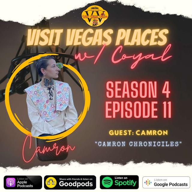 Camron talks about fighting battles and creating content in Las Vegas with Camron's Chronicles - podcast episode cover