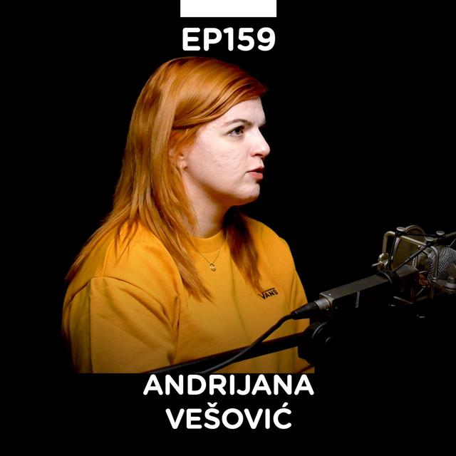 EP 159: Andrijana Vešović, vizuelna umetnica i ilustratorka, Zombijana - Pojačalo podcast - podcast episode cover