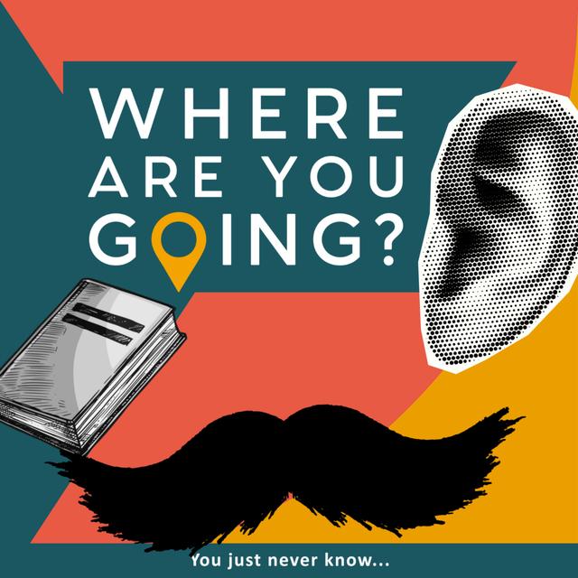 An Ear, a Moustache and a Book - podcast episode cover