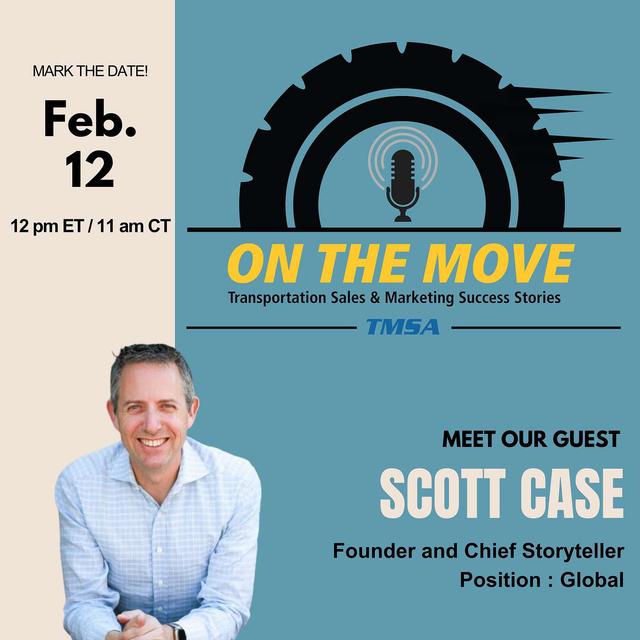 Scott Case on Navigating Transportation Marketing & Supply Chain Insights - podcast episode cover