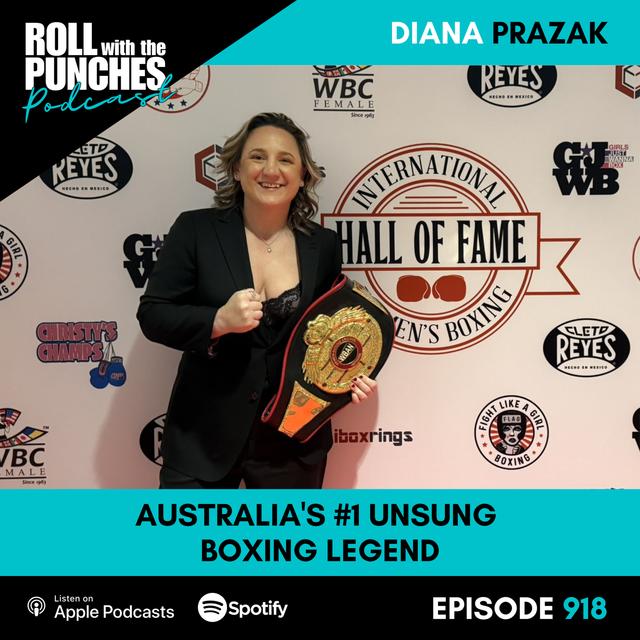 Australia's #1 Unsung Boxing Legend | Diana Prazak - 918 - podcast episode cover