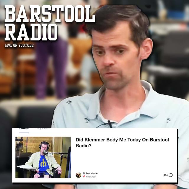 Klemmer Reacts to the Internet Saying He Bodied Dave Portnoy in an Argument - podcast episode cover