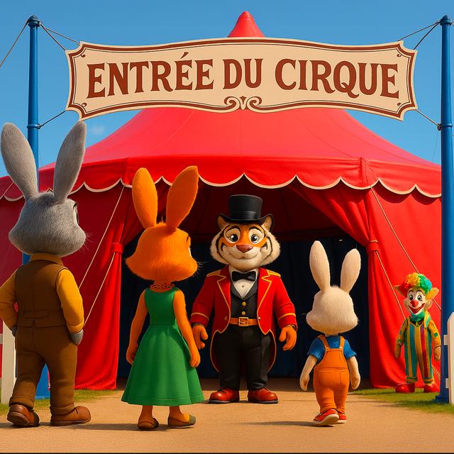 Petit Lapin va au cirque - podcast episode cover