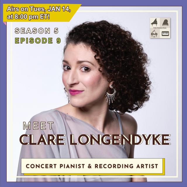 Official Trailer ✅: Season 5 Episode 9 “Redefining Classical Music: Innovation, Breaking Barriers, and Forging Own Path,” feat. Clare Longendyke - podcast episode cover