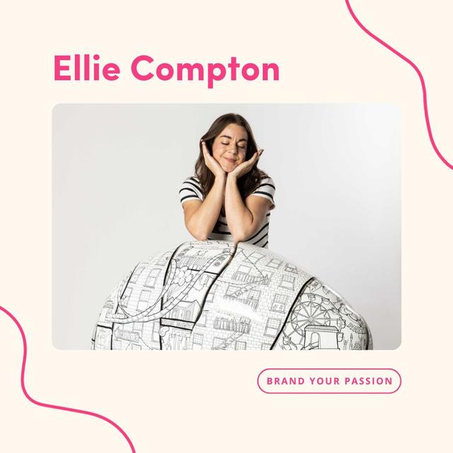 119. Ellie Compton on entering art competitions, elevating your brand experience, and positioning your work through pricing - podcast episode cover