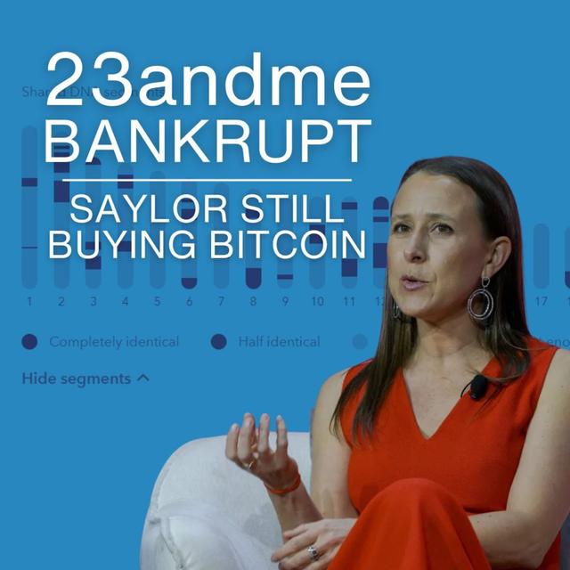 23andMe BANKRUPT, Saylor Still Buying Bitcoin, + Founder Interviews | E2102 - podcast episode cover