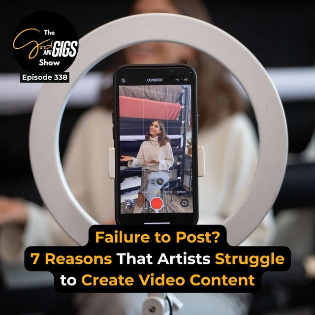 7 Reasons That Artists Struggle to Create Video Content - podcast episode cover