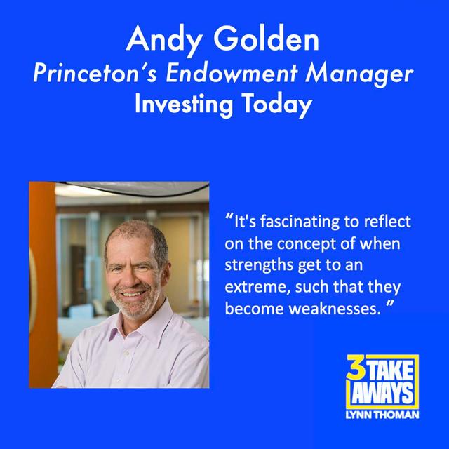 Princeton’s Endowment Manager Andy Golden on Investing Today (#98) - podcast episode cover