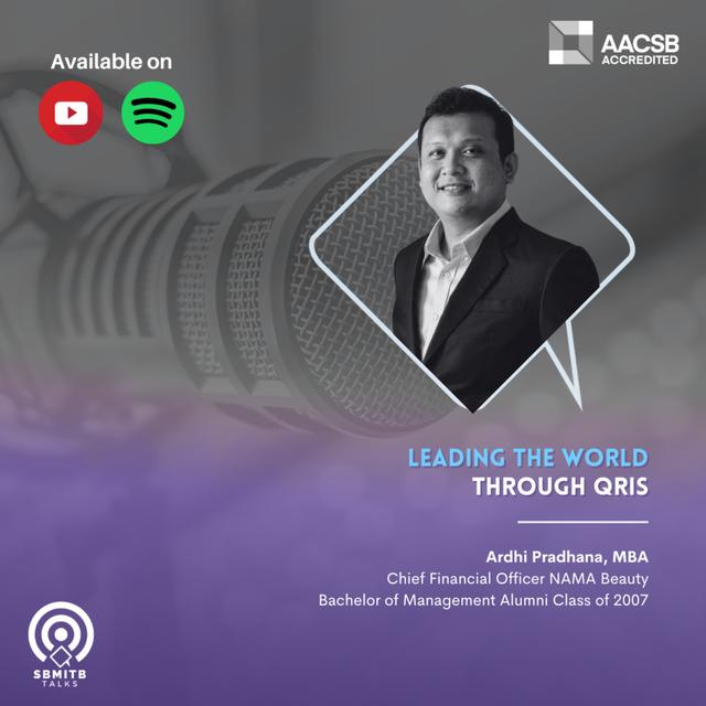#SBMITB TALKS EP. 71: LEADING THE WORLD THROUGH QRIS - podcast episode cover