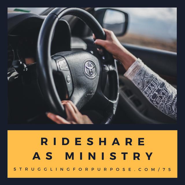 Rideshare as Ministry - podcast episode cover