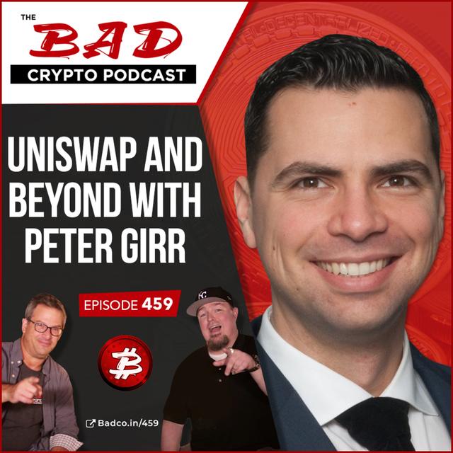 Uniswap and Beyond with Peter Girr - podcast episode cover