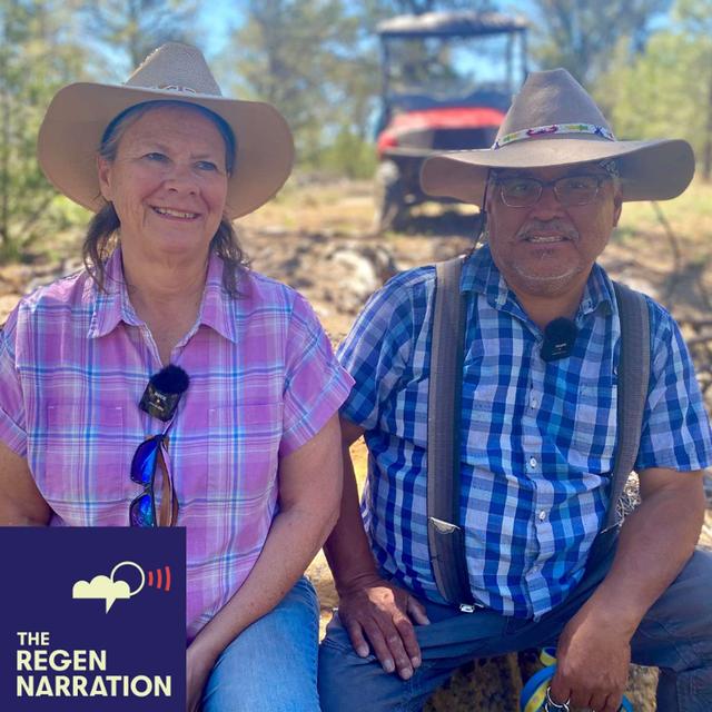 210. Spirit Farm: Listening to Navajo Diné land with James & Joyce Skeet - podcast episode cover