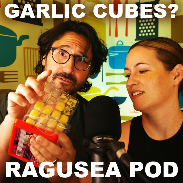 Cubed frozen garlic and other tricks for realistic family meals (E57) - podcast episode cover