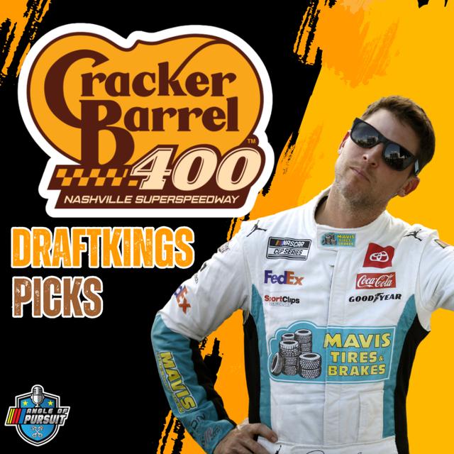 NASCAR Nashville DFS Picks: Cracker Barrel 400 DraftKings Best Values - podcast episode cover