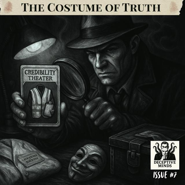 The Costume of Truth: Why We Trust the Logo, the Lab Coat, and the Lanyard - podcast episode cover